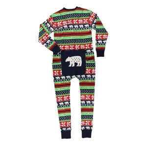Lazy One Christmas Pajamas | Kid Flapjack Sweater Bear